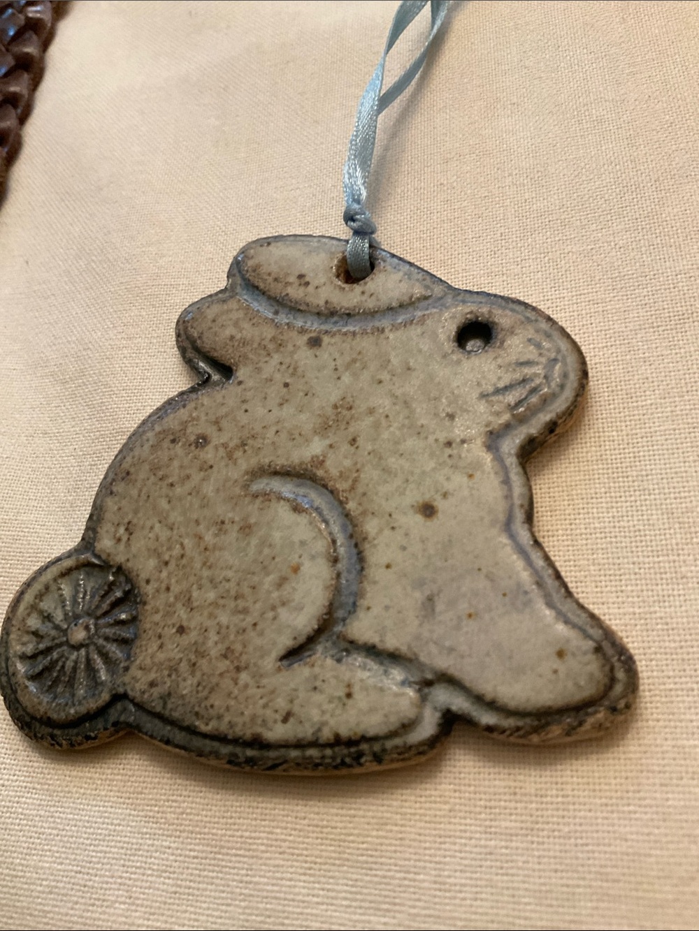 Mint condition Pickenpaugh Pottery Bunny from 1991.  Fabulous!